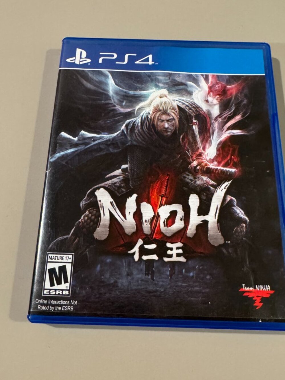 Preloved PlayStation 4 Video Game Nioh